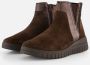 Feyn Enkellaarsjes bruin Suede - Thumbnail 1