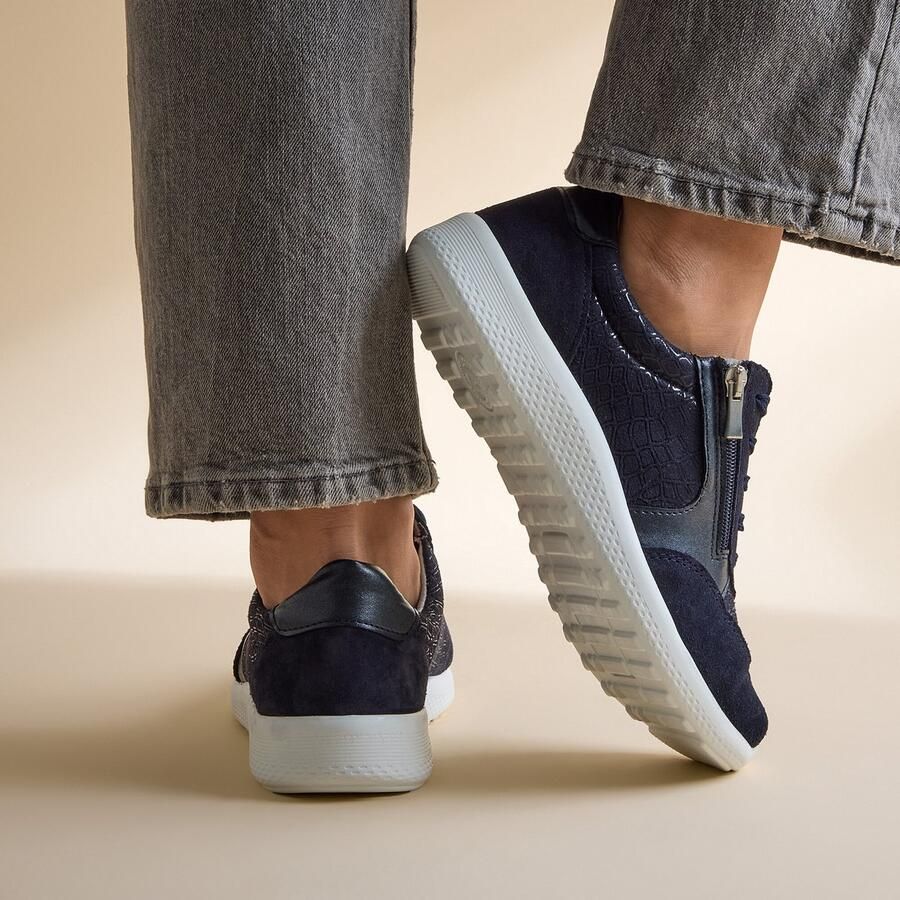 Feyn Kira01 Sneakers blauw Synthetisch - Foto 2