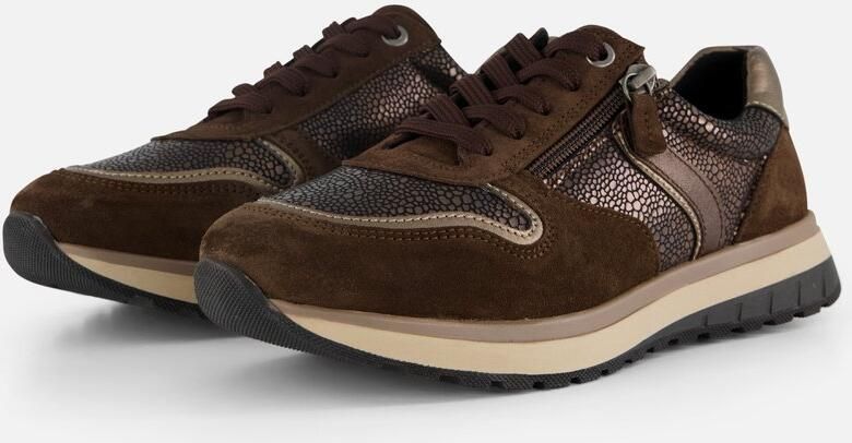 Feyn Kivian Sneakers bruin Suède K-Leest