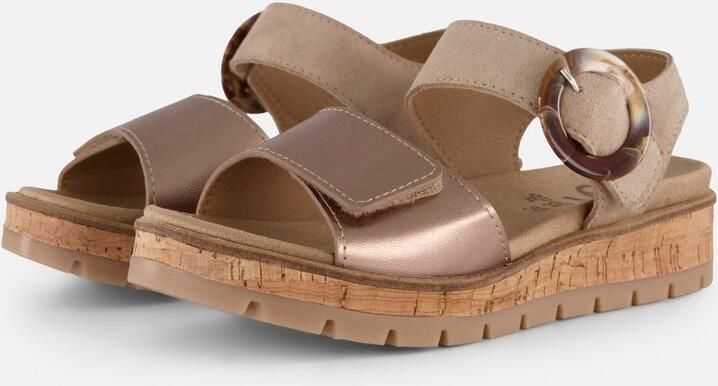Feyn Sandalen beige Leer