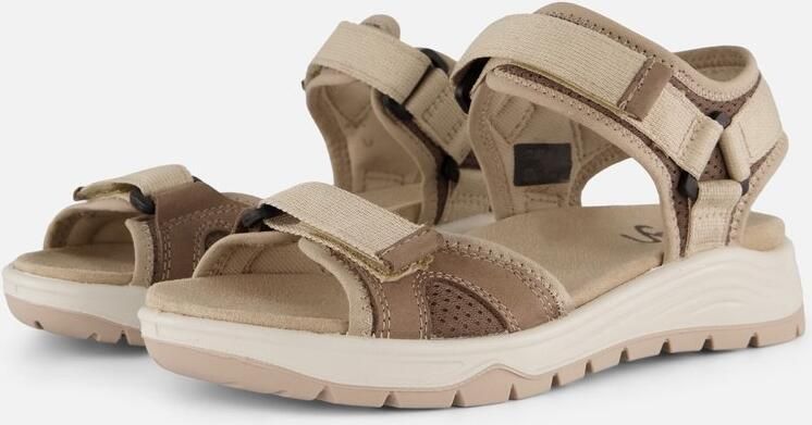 Feyn Sandalen beige Textiel