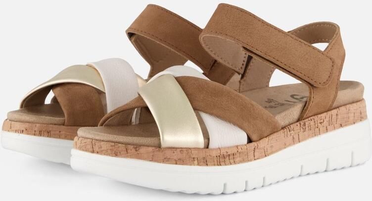 Feyn Sandalen bruin Leer