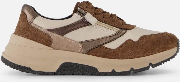 Feyn Sneakers beige Suède - Foto 6