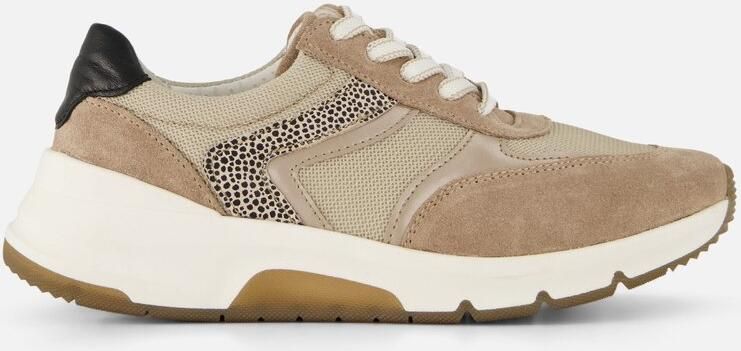 Feyn Sneakers beige Suède - Foto 6