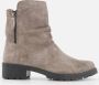 Feyn Joe Enkellaarsjes taupe Suede - Thumbnail 1