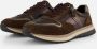 Feyn Kivian Sneakers bruin Suede - Thumbnail 1