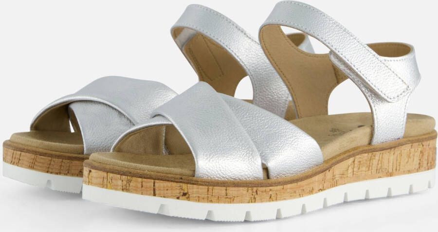 Feyn Mia 01 Sandalen zilver Leer