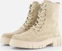 Feyn Paige01 Veterboots taupe Suede - Thumbnail 1