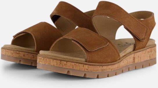 Feyn sandalen cognac