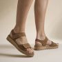 Feyn sandalen cognac - Thumbnail 2