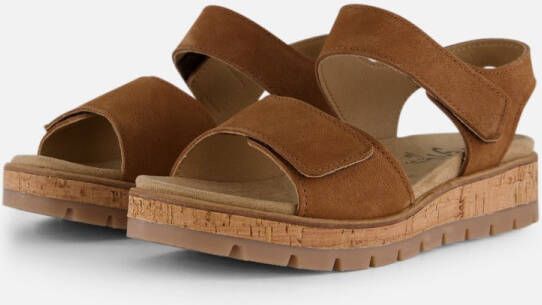 Feyn sandalen cognac
