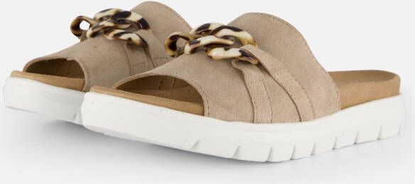 Feyn Sandalen taupe Suede