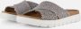 Feyn Slippers wit Leer - Thumbnail 1
