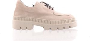Fiamme dames veterschoen beige