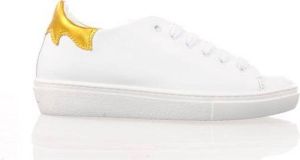 Fiamme sneaker wit geel