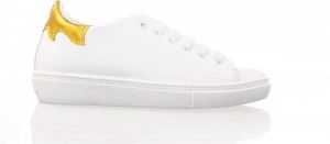 Fiamme sneaker wit geel