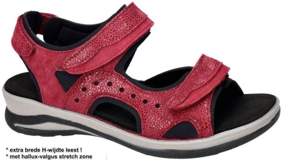 Fidelio 496032-56 dames sandalen rood