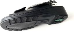 Fidelio Softline 2344280 Comfort Dames Sandalen met uitneembaar voetbed Zwart