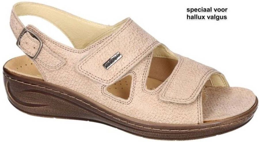Fidelio Hallux -Dames beige sandalen