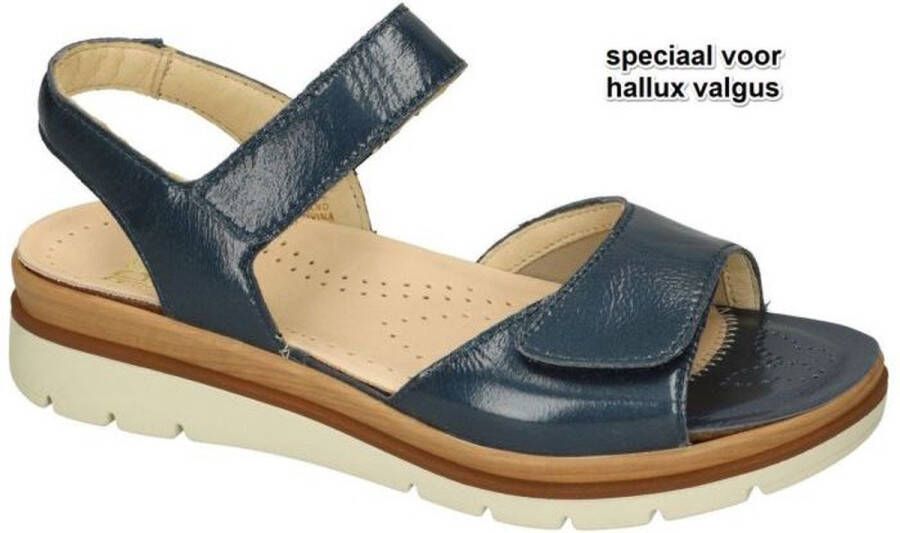 Fidelio Hallux -Dames blauw donker sandalen