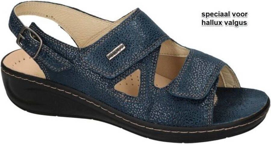 Fidelio Hallux -Dames blauw donker sandalen