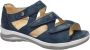 Fidelio Hallux -Dames blauw donker sandalen - Thumbnail 1