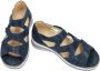 Fidelio Hallux -Dames blauw donker sandalen - Thumbnail 1