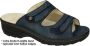 Fidelio Hallux -Dames blauw donker slippers & muiltjes - Thumbnail 1