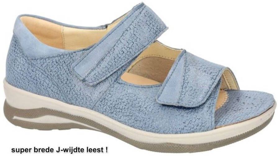 Fidelio Hallux -Dames blauw licht sandalen