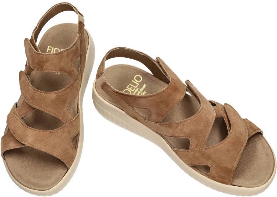 Fidelio Hallux -Dames bruin sandalen