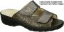 Fidelio Hallux -Dames grijs donker slippers & muiltjes - Thumbnail 2