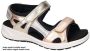 Fidelio Hallux -Dames metallic sandalen - Thumbnail 1