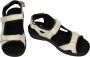 Fidelio Hallux -Dames off-white ecru parel sandalen - Thumbnail 2