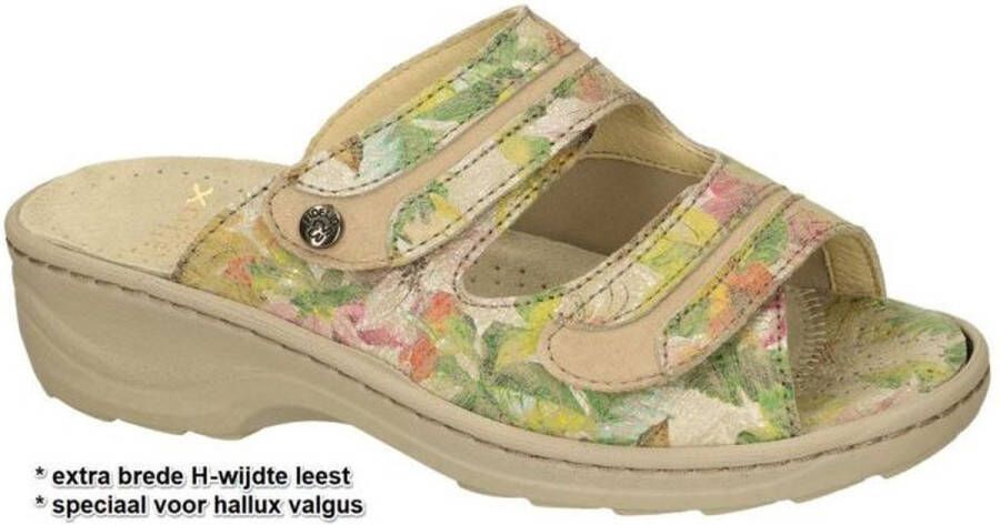 Fidelio Hallux -Dames pastel-kleuren slippers & muiltjes