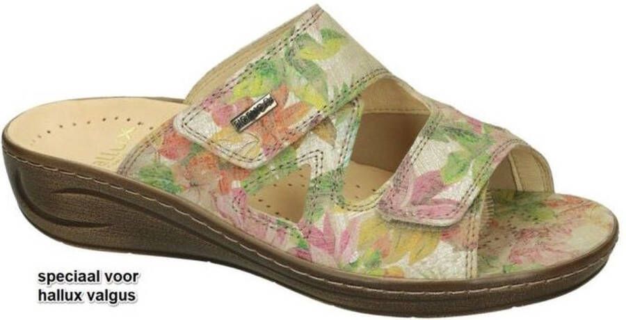 Fidelio Hallux -Dames pastel-kleuren slippers & muiltjes