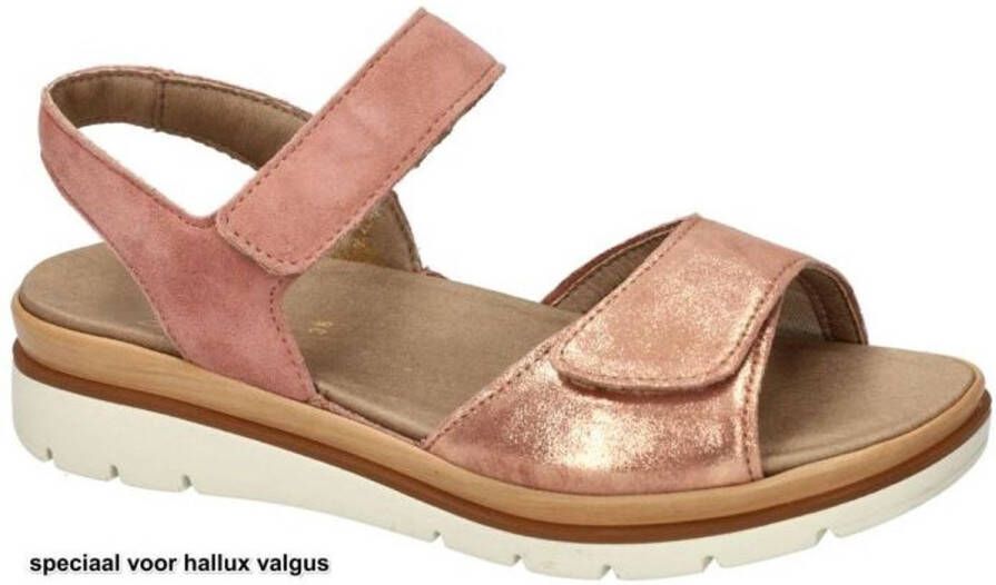 Fidelio Hallux -Dames perzik roze sandalen