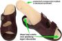 Fidelio Hallux -Dames purper slippers & muiltjes - Thumbnail 1