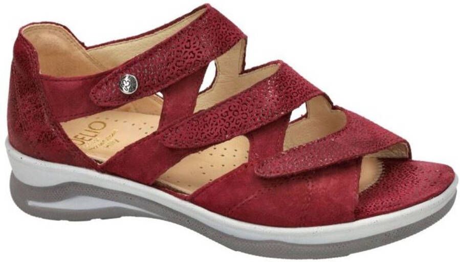 Fidelio Hallux -Dames rood donker sandalen