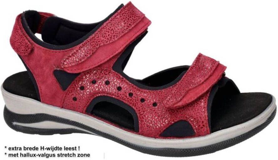 Fidelio Hallux -Dames rozerood sandalen