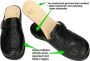 Fidelio Hallux -Dames zwart pantoffels - Thumbnail 1