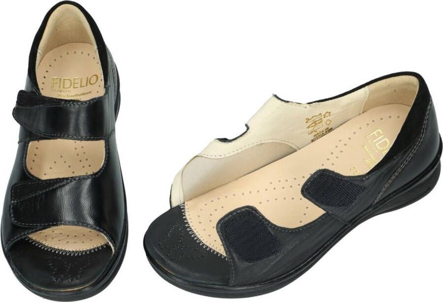 Fidelio Hallux -Dames zwart sandalen - Foto 1