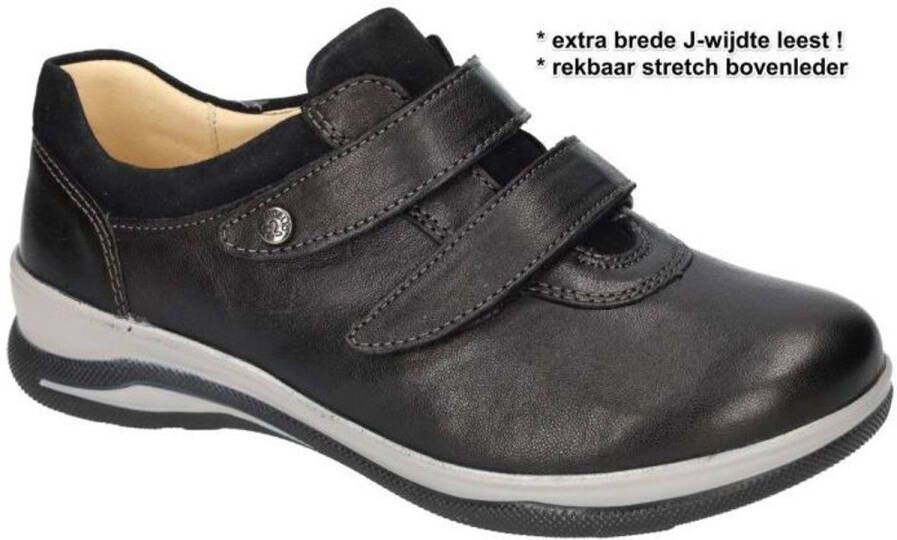 Fidelio Hallux -Dames zwart sneakers