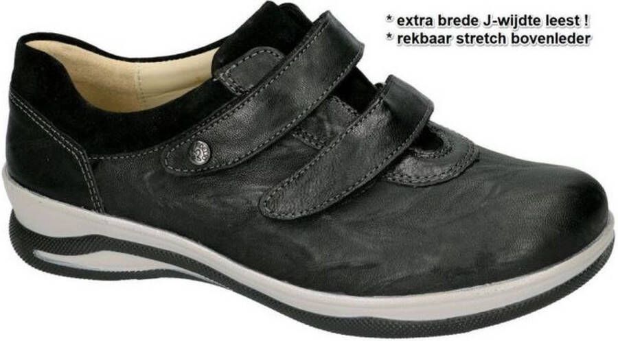 Fidelio Hallux Dames zwart sneakers