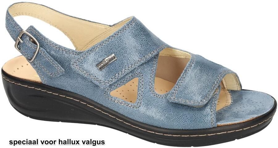 Fidelio Hallux -Dames blauw licht sandalen