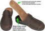 Fidelio Hallux -Heren bruin donker pantoffels & slippers - Thumbnail 1