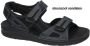 Fidelio Hallux -Heren zwart sandalen - Thumbnail 1