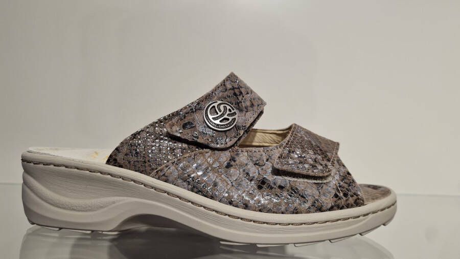 Fidelio Slipper Hallux Hedi H1 2 Taupe Python