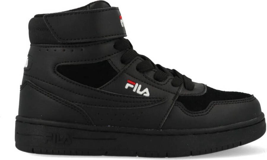 Fila Arcade Velcro Mid Kids Hoge sneakers Leren Sneaker Jongens Zwart