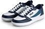 Fila Basketball Low Sneaker Rega NF FFM0370 White- Navy - Thumbnail 1