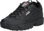 Fila Disruptor Low 1010262-12V Mannen Zwart Sneakers - Thumbnail 1